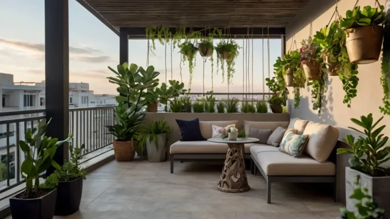 Durable Artificial Hanging Plants Outdoor