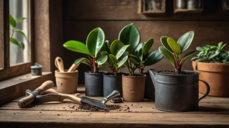 baby rubber plant care