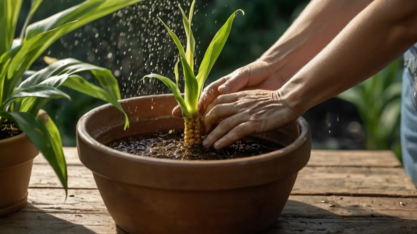 corn plant care