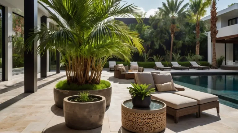small palm trees for patios