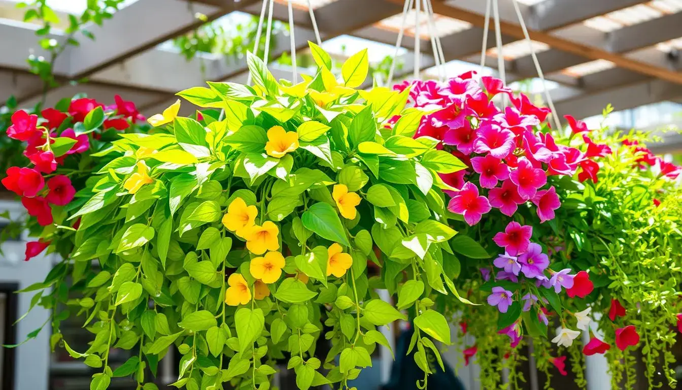 waterproof artificial hanging plants