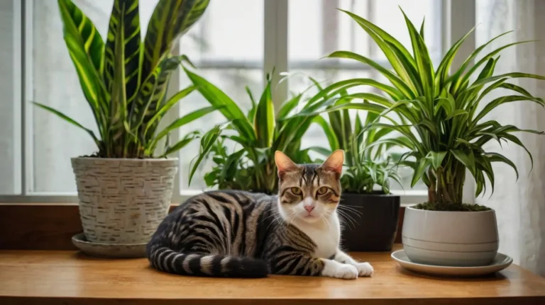zebra plant toxic to cats