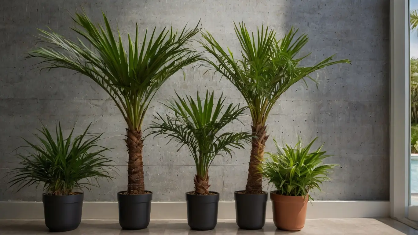 What is the smallest type of palm tree