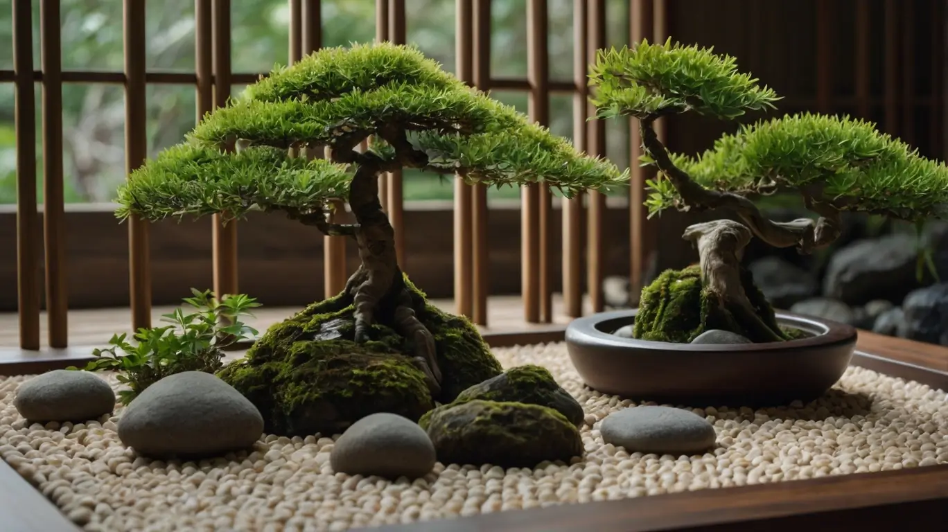 are tall indoor plants Japanese