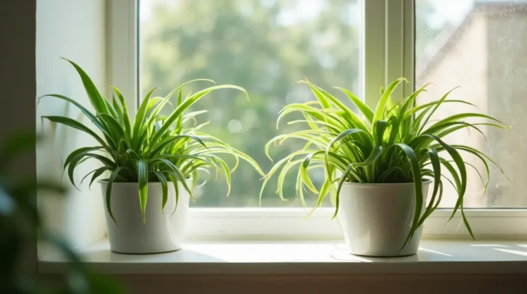 spider plant light requirements