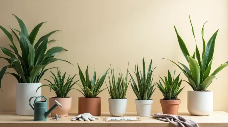 Types of Snake Plants
